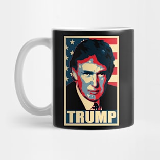 Donald Trump Stars And Stripes Mug